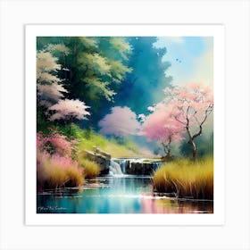 Cherry Blossoms 24 Art Print