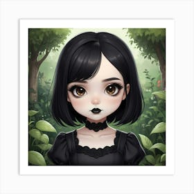 Gothic Innocence Art Print