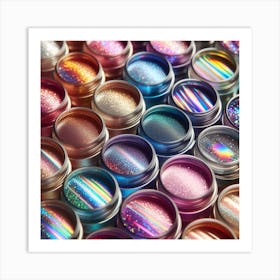 Holographic Eyeshadow Art Print