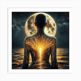 Moonlight Mastery 2 Art Print