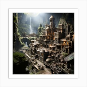 Miniature City Art Print