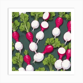 Radishes 26 Art Print