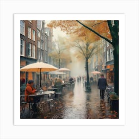 Amsterdam Street Art Art Print