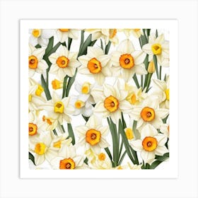 Daffodils 9 Art Print