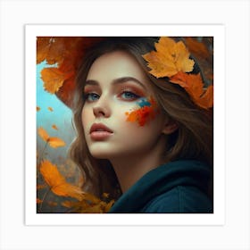 Autumn Leaves Art Print