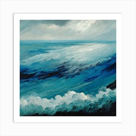 Stormy Sea Art Print