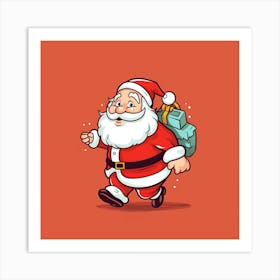 Santa Claus Art Print