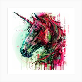 Unicorn 14 Art Print