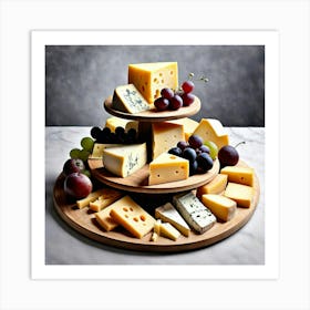 Cheese Platter 1 Art Print