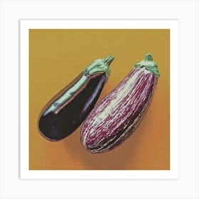 Eggplants Art Print