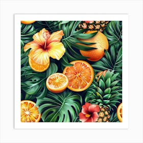 Tropical Fusion (12) Art Print