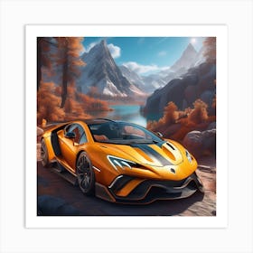 FAST CAR  Art Print