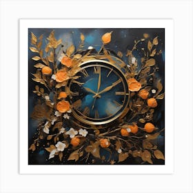 Clock 1 Art Print