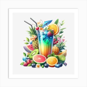 Tropical Drink 2 Art Print