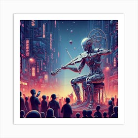 Cyberpunk Art 2 Art Print