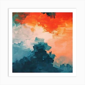 Abstract Painting 144 Art Print