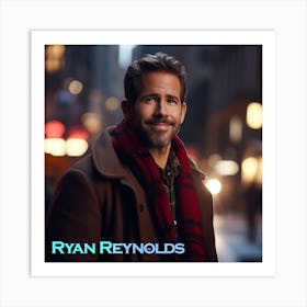 Ryan Reynolds 1 Art Print