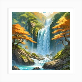 Waterfall Art Print