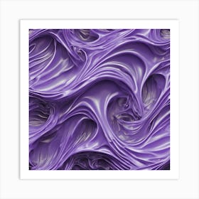 Lavender Fluid Underwater Fractal Pattern By Jacob Lawrence And Francis Picabia Perfect Composit 903494919 (1) Art Print