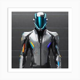 Futuristic Suit 15 Art Print