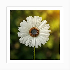 White Daisy Art Print