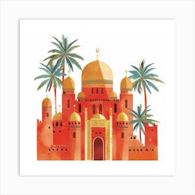 Islamic Mosque 1 Art Print