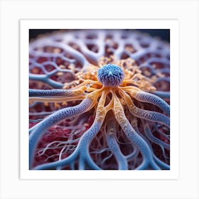 Cell Structure 2 Art Print