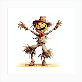 Scarecrow 2 Art Print