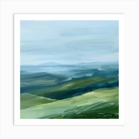 Landscape Painting 50 Art Print