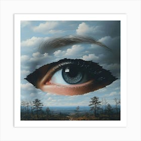 Eye In The Sky Art Print