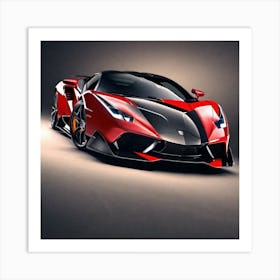 Lamborghini Huracan 19 Art Print