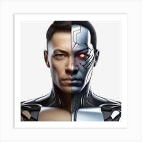 Cyborg Art Print