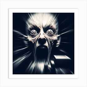 Horror Movie Poster 1 Art Print