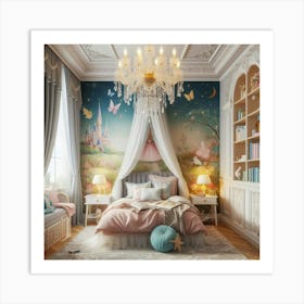 Princess Bedroom 2 Art Print