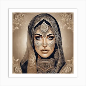 Islamic Woman 1 Art Print