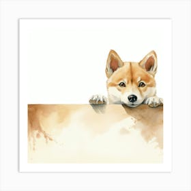 Shiba Inu 7 Art Print