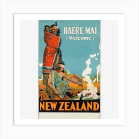 New Zealand Art Print