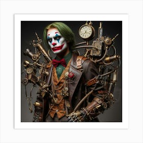 Joker Steampunk 2 Art Print