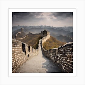 Great Wall Of China Art Print