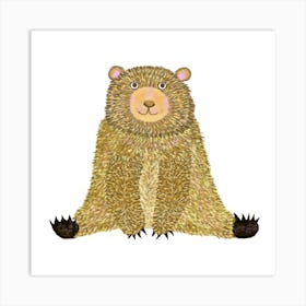 Cute Bear Art Print