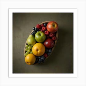 Fruit Bowl Art Print