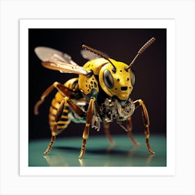 Mechanical Bee 2 Art Print