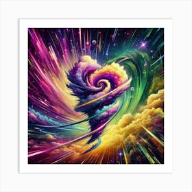 Heart Of Space Art Print