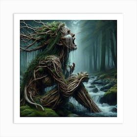 Tree Woman Art Print