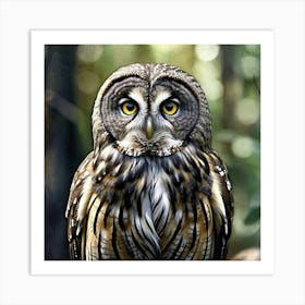 Great Horned Owl Art Print