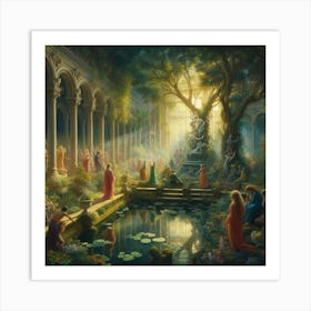 Garden Of Eden 4 Art Print