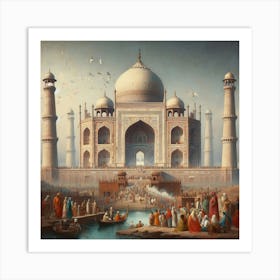 Taj Mahal 10 Art Print