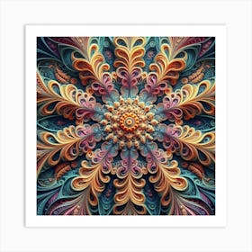 Fractal Art Art Print