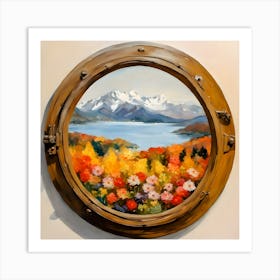 Porthole Painting Art Print