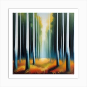 Forest Path Art Print